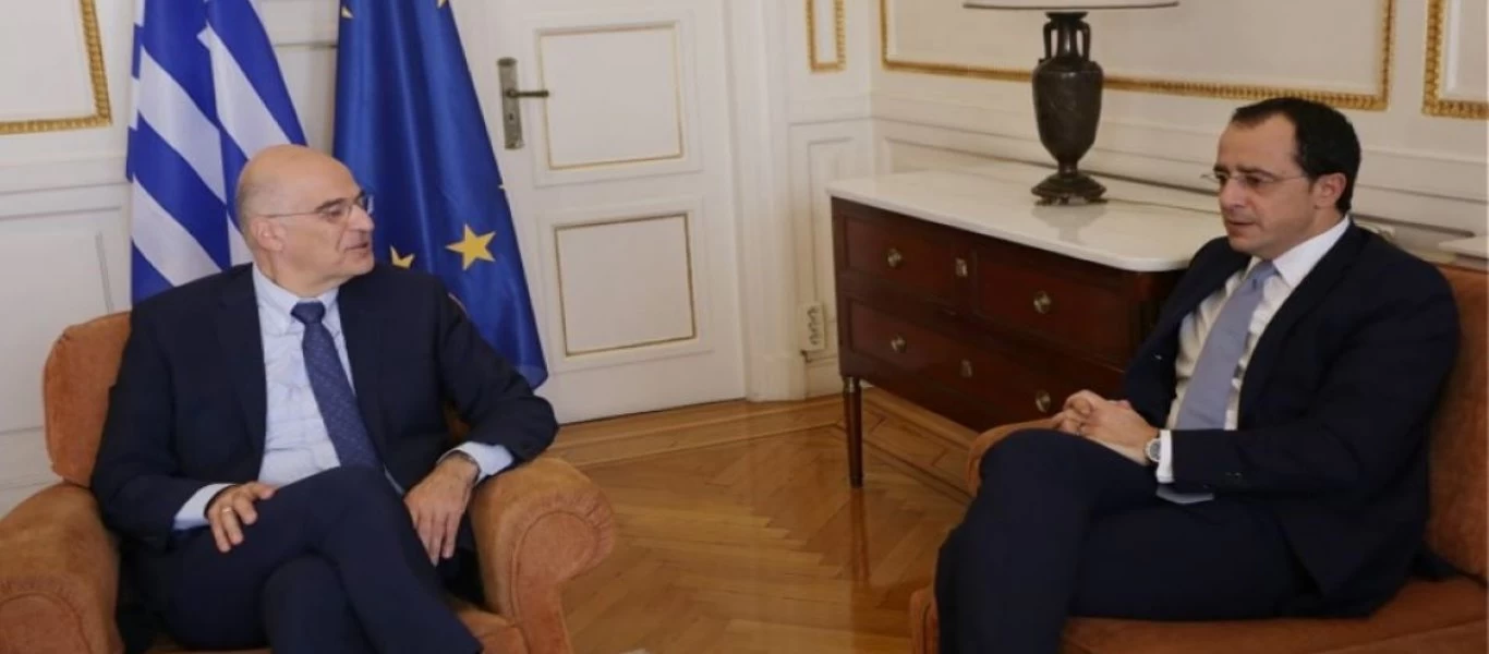 Αύριο η συνάντηση Δένδια - Χριστοδουλίδη: Βασικά θέματα συζήτησης το κυπριακό και οι προκλήσεις της Τουρκίας